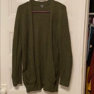 Olive cardigan